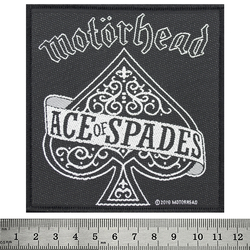 Нашивка тканая MOTORHEAD - ACE OF SPADES (ofp-279)
