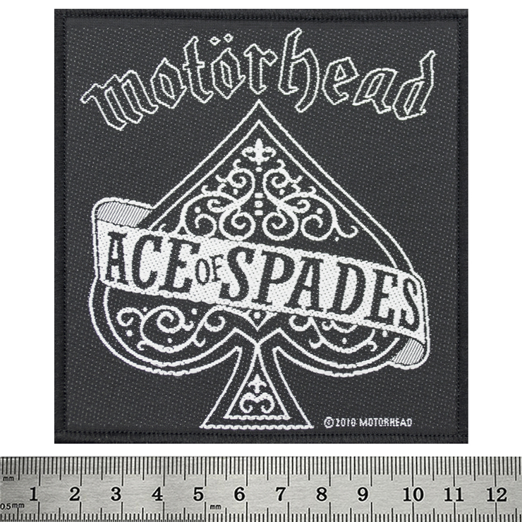 Нашивка тканая MOTORHEAD - ACE OF SPADES (ofp-279) Нашивка тканая MOTORHEAD - ACE OF SPADES (ofp-279)