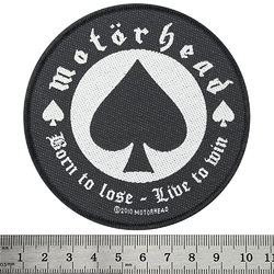 Нашивка ткана MOTORHEAD - BORN TO LOSE (ofp-280)