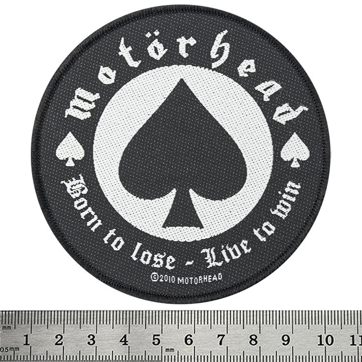 Нашивка ткана MOTORHEAD - BORN TO LOSE (ofp-280) Нашивка ткана MOTORHEAD - BORN TO LOSE (ofp-280)