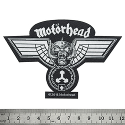 Нашивка тканая MOTORHEAD - HAMMERED CUT OUT (ofp-283)