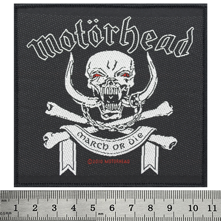 Нашивка ткана MOTORHEAD - MARCH OR DIE (ofp-284) Нашивка ткана MOTORHEAD - MARCH OR DIE (ofp-284)