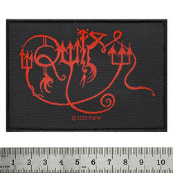 Нашивка тканая RUÏM - BLACK ROYAL SPIRITISM (ofp-291)
