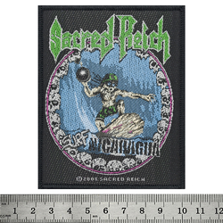 Нашивка тканая SACRED REICH - SURF NICARAGUA (ofp-293)