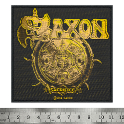 Нашивка тканая SAXON - SACRIFICE (ofp-295) Нашивка тканая SAXON - SACRIFICE (ofp-295)