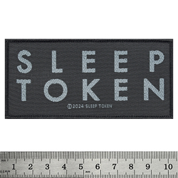 Нашивка тканая SLEEP TOKEN - LOGO (ofp-301)
