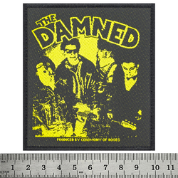 Нашивка тканая THE DAMNED - YOUNG, HOT, LOUD AND STIFF (ofp-305) Нашивка тканая THE DAMNED - YOUNG, HOT, LOUD AND STIFF (ofp-305)