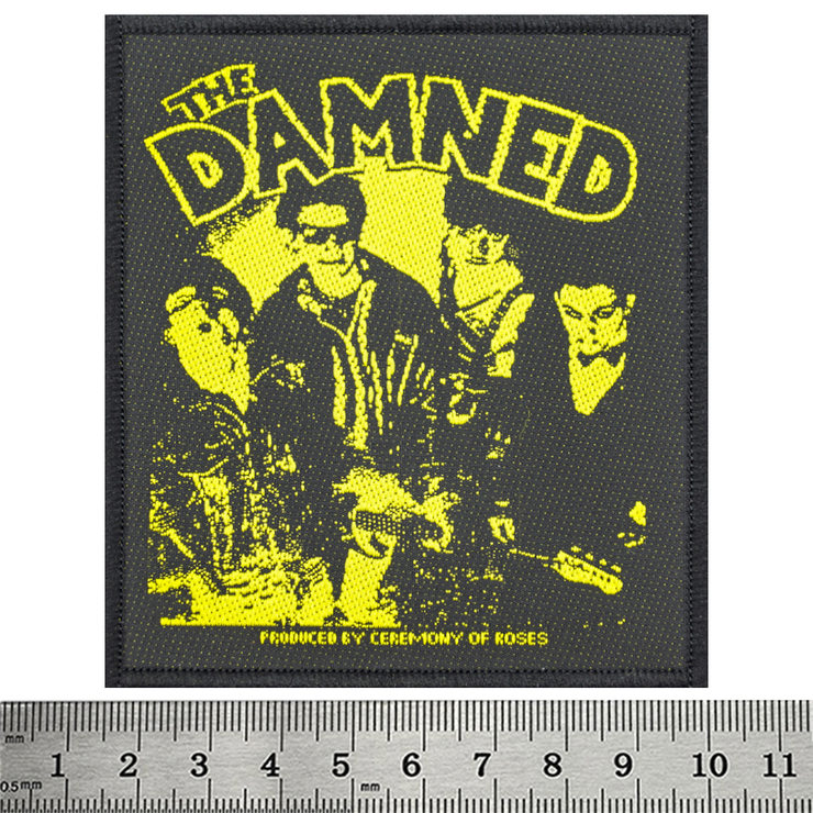 Нашивка тканая THE DAMNED - YOUNG, HOT, LOUD AND STIFF (ofp-305) Нашивка тканая THE DAMNED - YOUNG, HOT, LOUD AND STIFF (ofp-305)