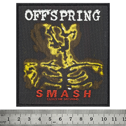 Нашивка тканая THE OFFSPRING - SMASH (ofp-308)