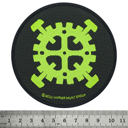 Нашивка тканая TYPE O NEGATIVE - GEAR LOGO (ofp-311) Нашивка тканая TYPE O NEGATIVE - GEAR LOGO (ofp-311)