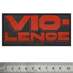 Нашивка ткана VIO-LENCE - LOGO (ofp-312)