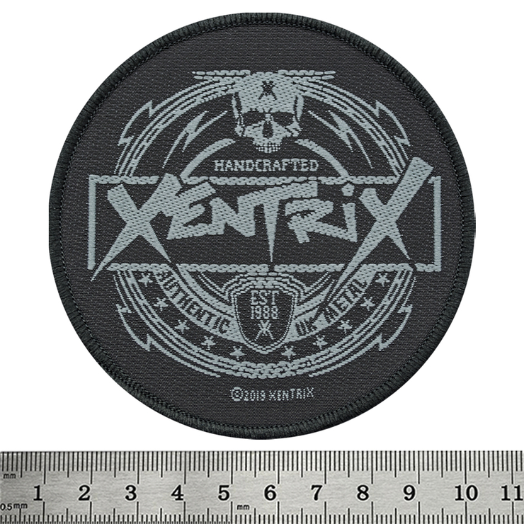 Нашивка тканая XENTRIX - EST. 1988 (ofp-313) Нашивка тканая XENTRIX - EST. 1988 (ofp-313)