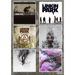 Стікерпак Linkin Park (album covers) SP-221