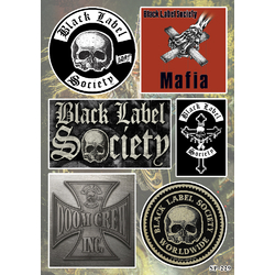 Стікерпак Black Label Society SP-229