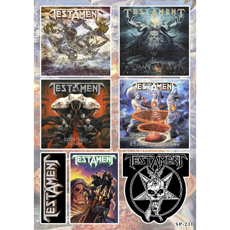 Стикерпак Testament SP-231 Стикерпак Testament SP-231