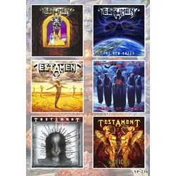 Стікерпак Testament (album covers) SP-236 Стікерпак Testament (album covers) SP-236