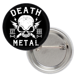 Значок Death Metal (Est. 666) Значок Death Metal (Est. 666)