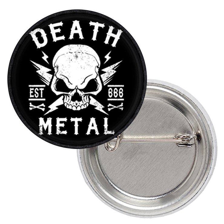 Значок Death Metal (Est. 666) Значок Death Metal (Est. 666)