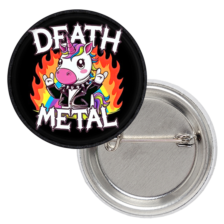 Значок Death Metal (Unicorn) Значок Death Metal (Unicorn)