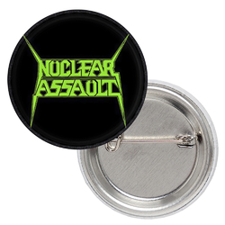 Значок Nuclear Assault (green logo) Значок Nuclear Assault (green logo)