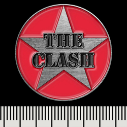 Пин THE CLASH - MILITARY LOGO (pnol-037)