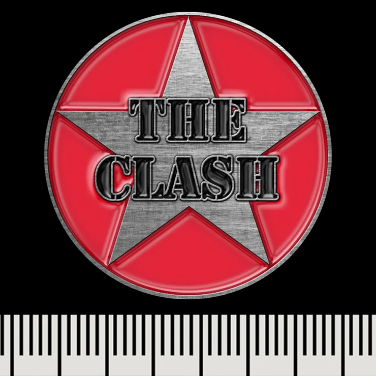 Пин THE CLASH - MILITARY LOGO (pnol-037) Пин THE CLASH - MILITARY LOGO (pnol-037)