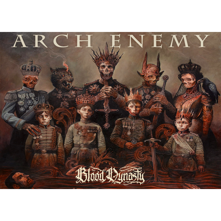 Плакат Arch Enemy (Blood Dynasty) Плакат Arch Enemy (Blood Dynasty)