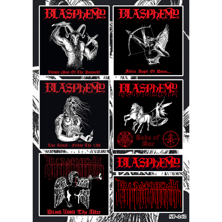 Стикерпак Blasphemy SP-262 Стикерпак Blasphemy SP-262