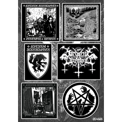 Стікерпак Satanic Warmaster SP-252