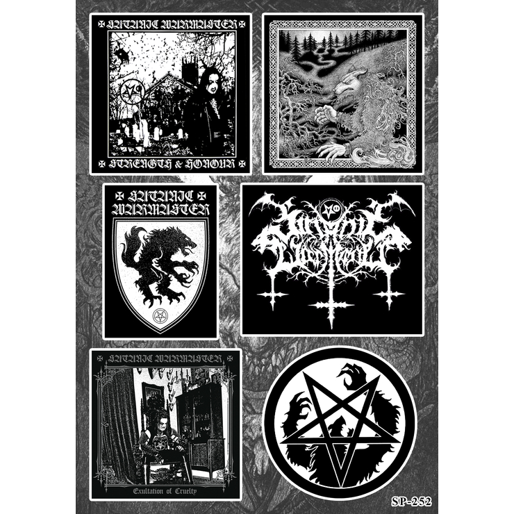 Стікерпак Satanic Warmaster SP-252