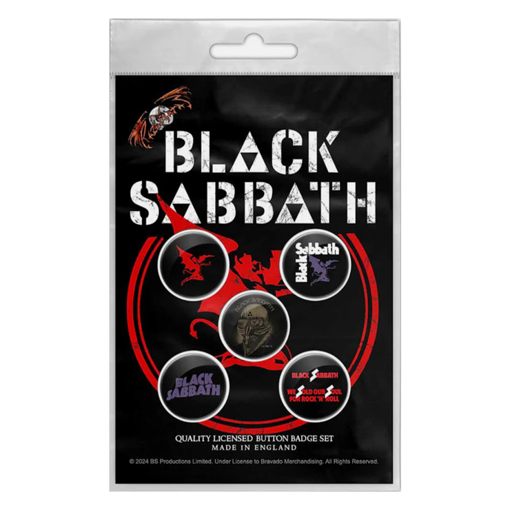 Подарунковий набір значків BLACK SABBATH - RED DEVIL (iol-076) Подарунковий набір значків BLACK SABBATH - RED DEVIL (iol-076)