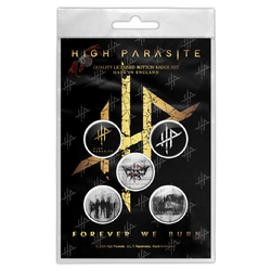 Подарочный набор значков HIGH PARASITE - FOREVER WE BURN (iol-079)