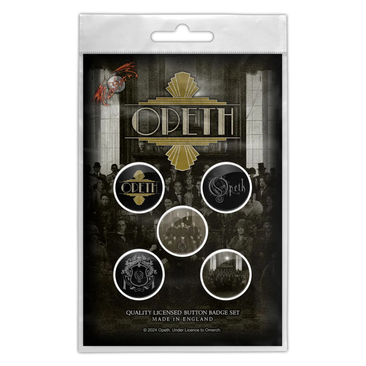 Подарочный набор значков OPETH - THE LAST WILL AND TESTAMENT (iol-081) Подарочный набор значков OPETH - THE LAST WILL AND TESTAMENT (iol-081)