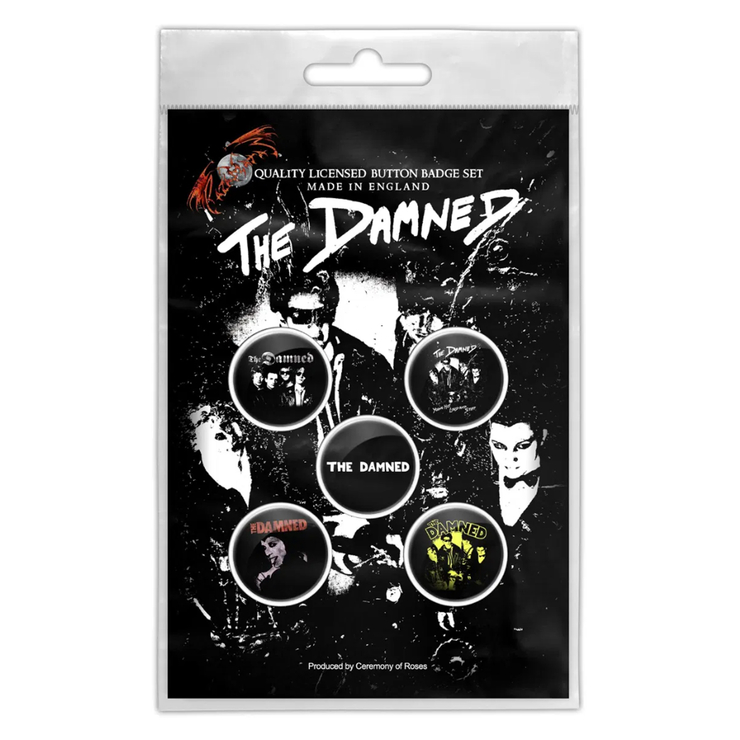 Подарочный набор значков THE DAMNED - YOUNG, HOT, LOUD AND STIFF (iol-084) Подарочный набор значков THE DAMNED - YOUNG, HOT, LOUD AND STIFF (iol-084)