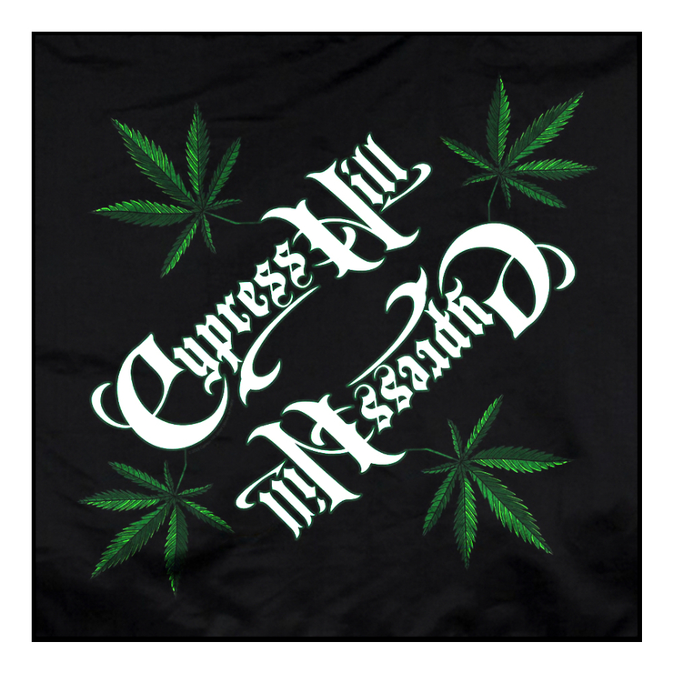 Бандана CYPRESS HILL - LOGO LEAF (olb-043)
