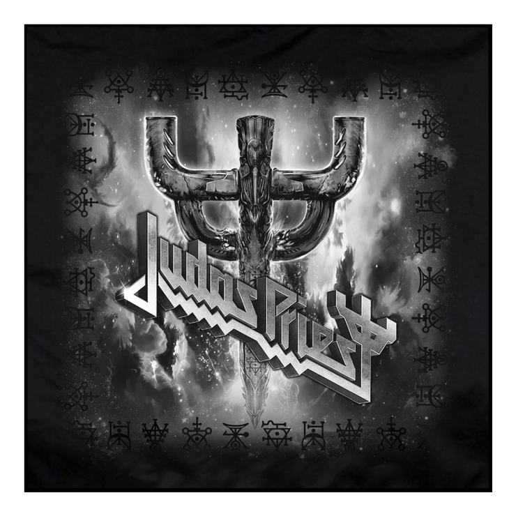 Бандана JUDAS PRIEST - LOGO & FORK (olb-046)