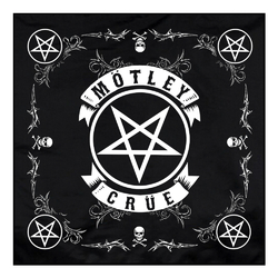Бандана MOTLEY CRUE - PENTAGRAM (olb-047)