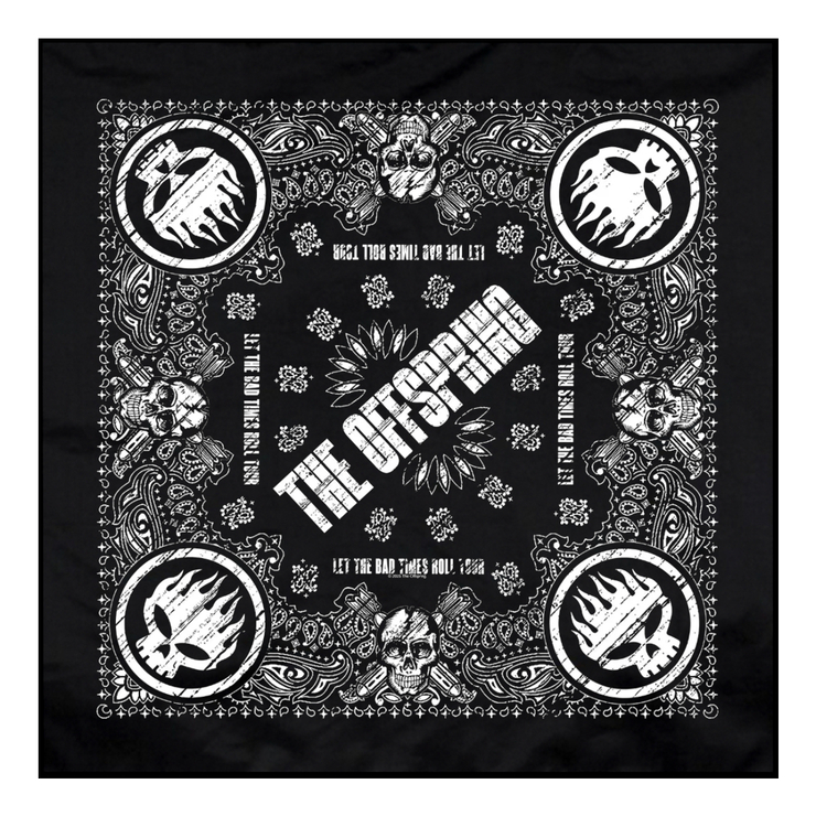 Бандана THE OFFSPRING - SKULL LOGO (olb-053)