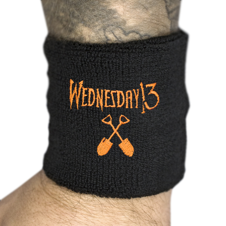 Напульсник махровый WEDNESDAY 13 - LOGO (wol-067) Напульсник махровый WEDNESDAY 13 - LOGO (wol-067)