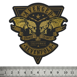 Нашивка ткана AVENGED SEVENFOLD - ORANGE COUNTY CUT OUT (ofp-339) Нашивка ткана AVENGED SEVENFOLD - ORANGE COUNTY CUT OUT (ofp-339)