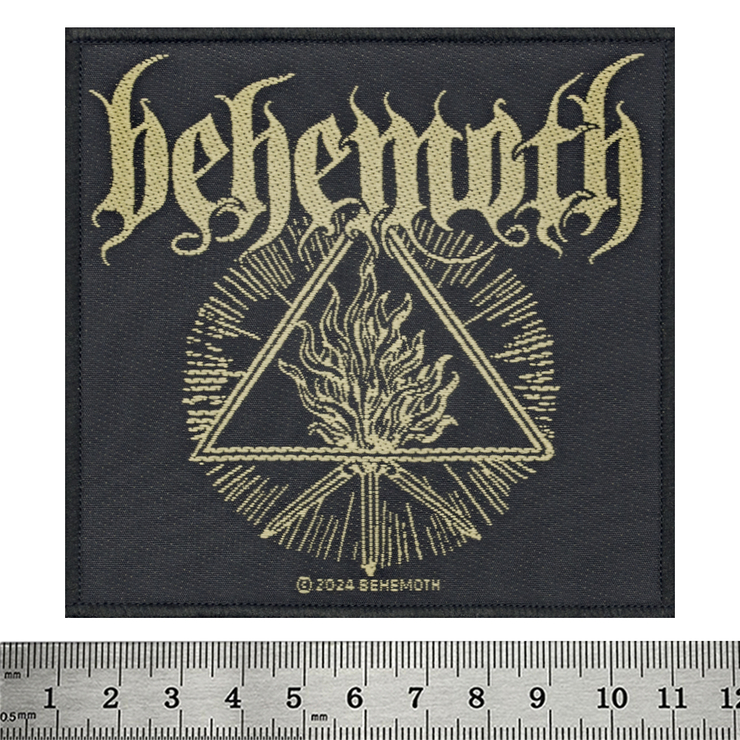 Нашивка тканая BEHEMOTH - THE SATANIST (ofp-345) Нашивка тканая BEHEMOTH - THE SATANIST (ofp-345)