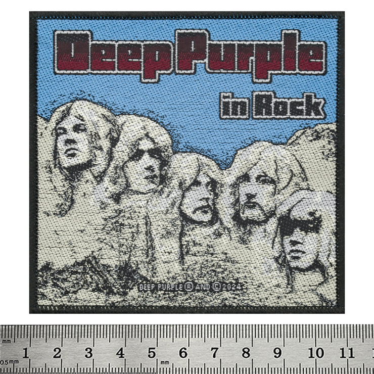 Нашивка ткана DEEP PURPLE - IN ROCK (ofp-338) Нашивка ткана DEEP PURPLE - IN ROCK (ofp-338)