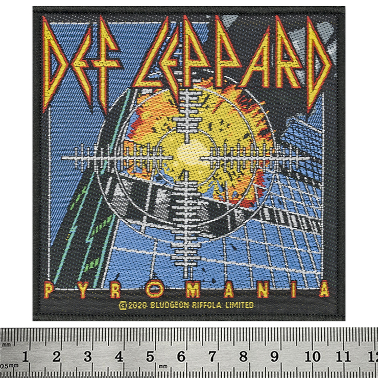 Нашивка тканая DEF LEPPARD - PYROMANIA (ofp-351) Нашивка тканая DEF LEPPARD - PYROMANIA (ofp-351)