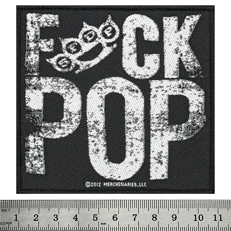 Нашивка тканая FIVE FINGER DEATH PUNCH - FUCK POP (ofp-316) Нашивка тканая FIVE FINGER DEATH PUNCH - FUCK POP (ofp-316)