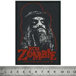 Нашивка ткана ROB ZOMBIE - PORTRAIT (ofp-314)