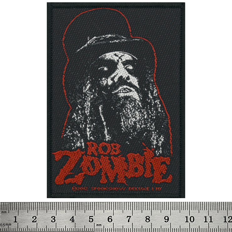 Нашивка ткана ROB ZOMBIE - PORTRAIT (ofp-314)