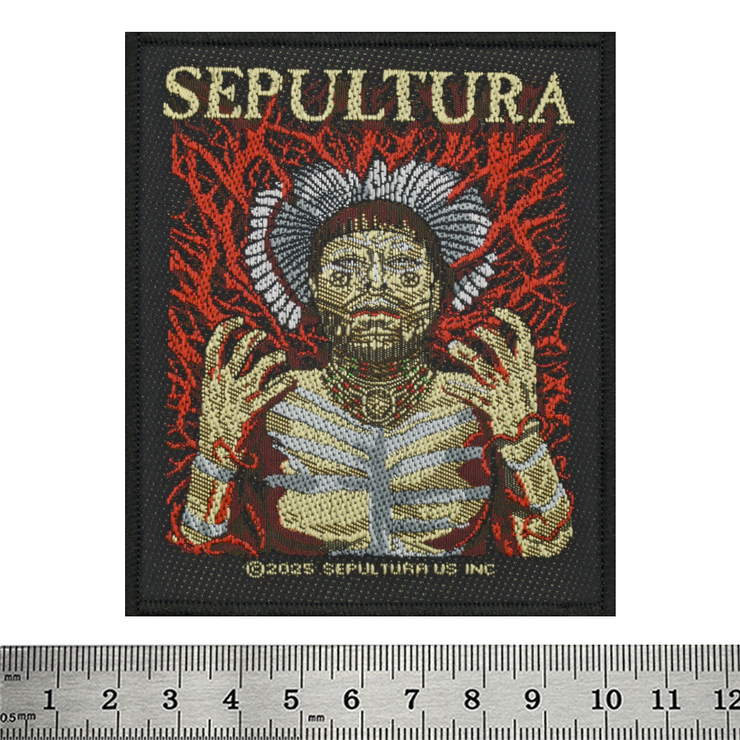 Нашивка тканая SEPULTURA - ROOTS (ofp-332)