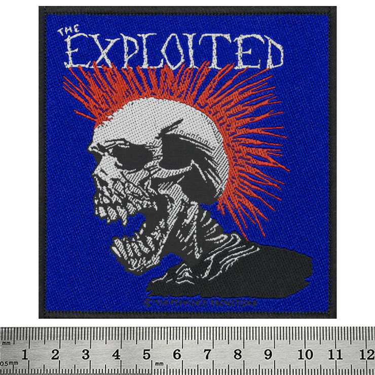 Нашивка тканая THE EXPLOITED - MOHICAN MULTICOLOUR (ofp-318) Нашивка тканая THE EXPLOITED - MOHICAN MULTICOLOUR (ofp-318)
