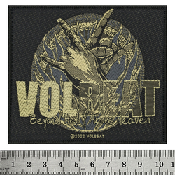Нашивка тканая VOLBEAT - BEYOND HELL (ofp-322)