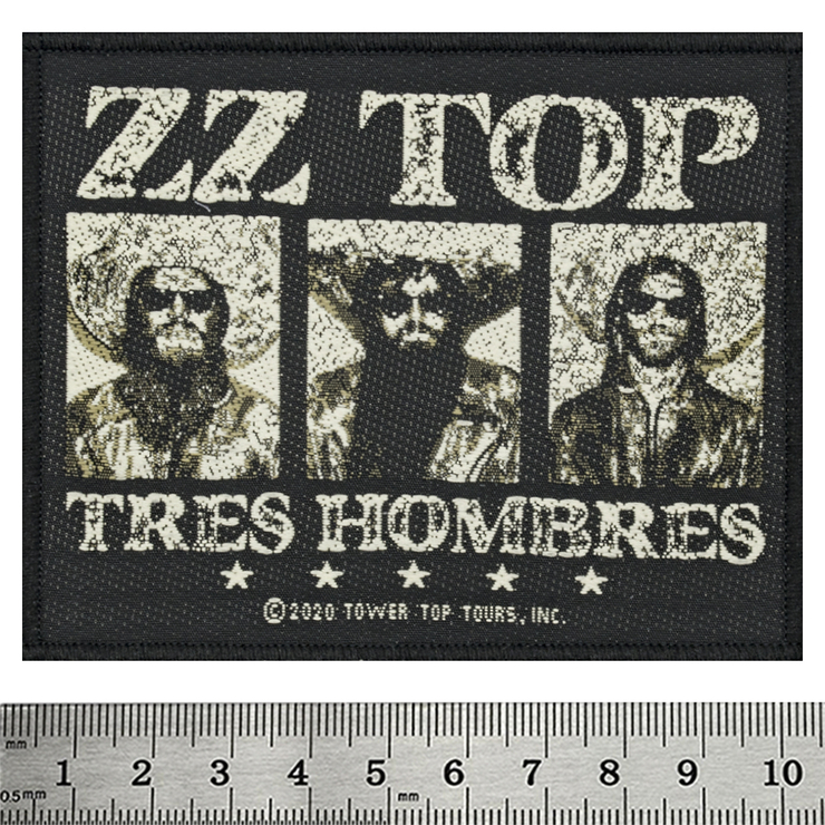 Нашивка ткана ZZ TOP - TRES HOMBRES (ofp-329)